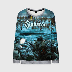 Свитшот мужской Sabaton, цвет: 3D-меланж