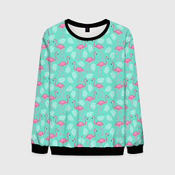 Свитшот мужской Flamingo, цвет: 3D-черный