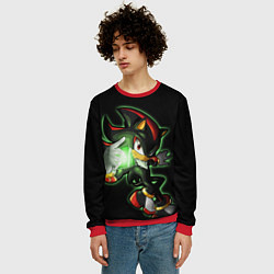 Свитшот мужской SHADOW, цвет: 3D-красный — фото 2