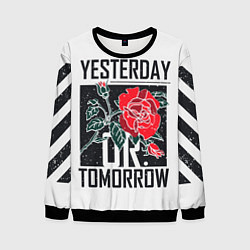 Свитшот мужской Off-White: Yesterday, цвет: 3D-черный