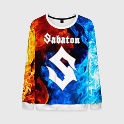 Свитшот мужской SABATON, цвет: 3D-белый