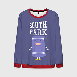Свитшот мужской South Park Полотенчико, цвет: 3D-красный