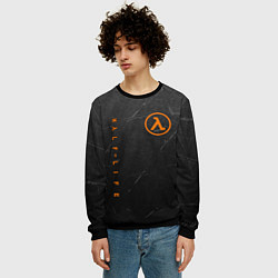 Свитшот мужской HALF-LIFE, цвет: 3D-черный — фото 2