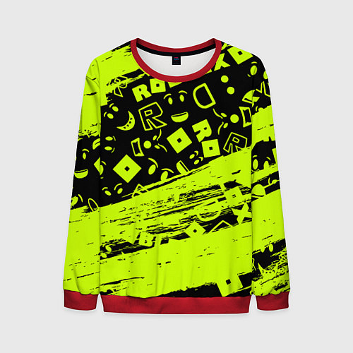 Мужской свитшот Roblox / 3D-Красный – фото 1