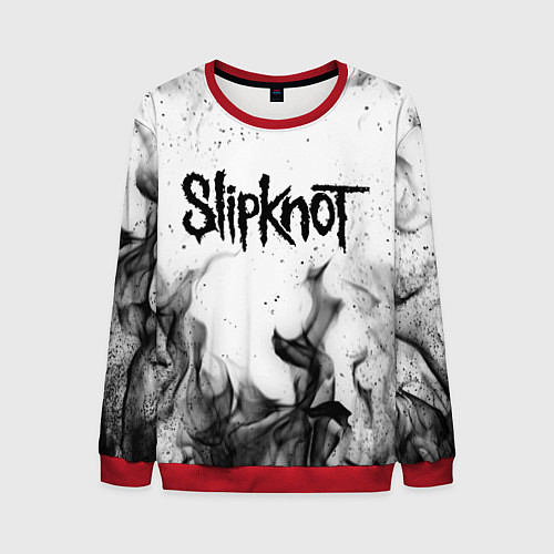 Мужской свитшот SLIPKNOT / 3D-Красный – фото 1