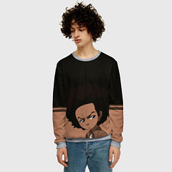 Свитшот мужской Аниме, цвет: 3D-меланж — фото 2