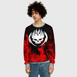 Свитшот мужской THE OFFSPRING, цвет: 3D-меланж — фото 2