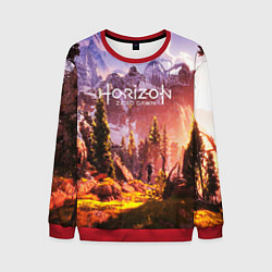Свитшот мужской Horizon Zero Dawn, цвет: 3D-красный