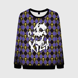 Свитшот мужской KILLER QUEEN, цвет: 3D-черный