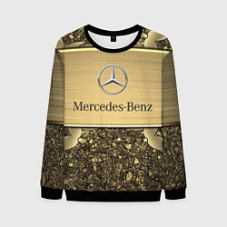 Свитшот мужской MERCEDES GOLD, цвет: 3D-черный