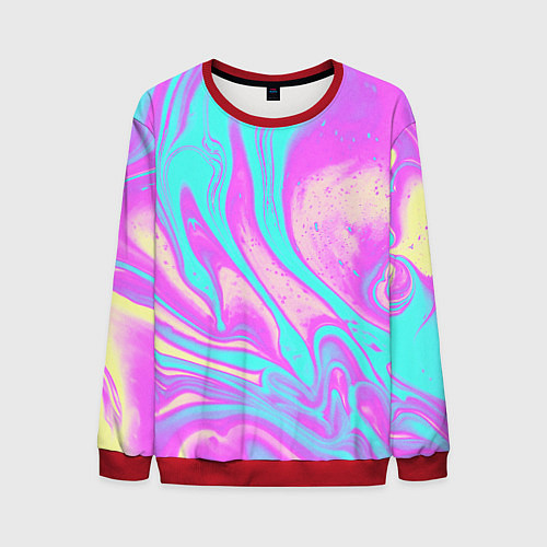 Мужской свитшот DIGITAL ART / 3D-Красный – фото 1