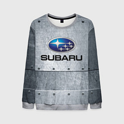 Свитшот мужской SUBARU, цвет: 3D-меланж