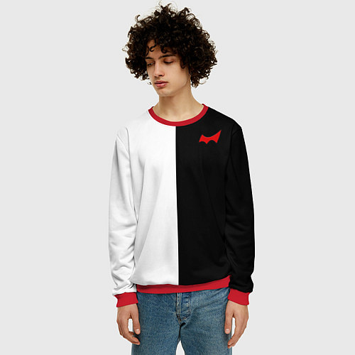 Мужской свитшот Monokuma / 3D-Красный – фото 3