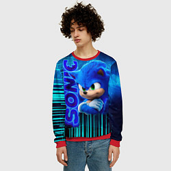 Свитшот мужской Sonik, цвет: 3D-красный — фото 2