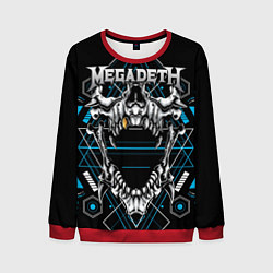 Свитшот мужской Megadeth, цвет: 3D-красный