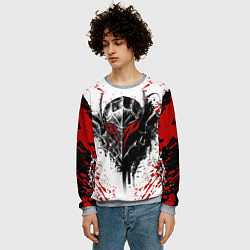 Свитшот мужской BERSERK, цвет: 3D-меланж — фото 2