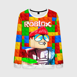 Свитшот мужской ROBLOX 3, цвет: 3D-белый