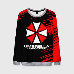 Свитшот мужской Umbrella Corporation, цвет: 3D-меланж