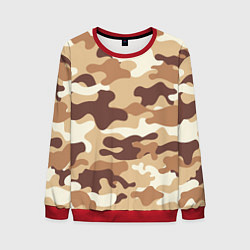 Свитшот мужской МИЛИТАРИ, цвет: 3D-красный