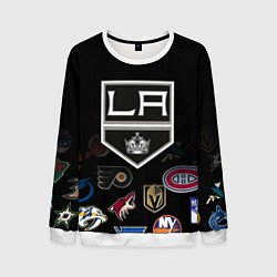 Свитшот мужской NHL Los Angeles Kings, цвет: 3D-белый