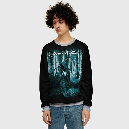 Мужской свитшот Children of Bodom 14 / 3D-Меланж – фото 3
