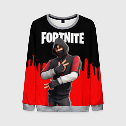 Свитшот мужской FORTNITE x IKONIK, цвет: 3D-меланж