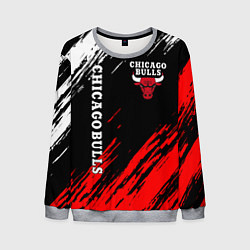 Свитшот мужской CHICAGO BULLS, цвет: 3D-меланж
