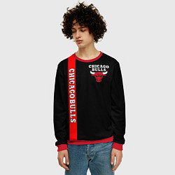 Свитшот мужской CHICAGO BULLS, цвет: 3D-красный — фото 2