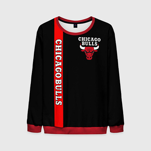 Мужской свитшот CHICAGO BULLS / 3D-Красный – фото 1