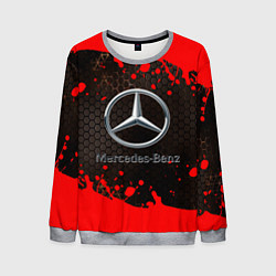 Свитшот мужской МЕРСЕДЕС, цвет: 3D-меланж