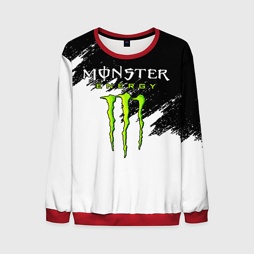 Мужской свитшот MONSTER ENERGY / 3D-Красный – фото 1