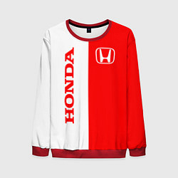 Свитшот мужской HONDA, цвет: 3D-красный