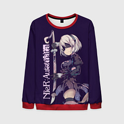 Свитшот мужской Nier Automata, цвет: 3D-красный