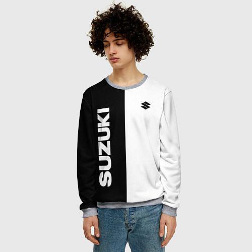 Мужской свитшот Suzuki Z / 3D-Меланж – фото 3