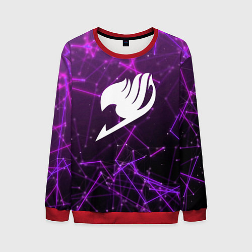 Мужской свитшот Fairy Tail / 3D-Красный – фото 1
