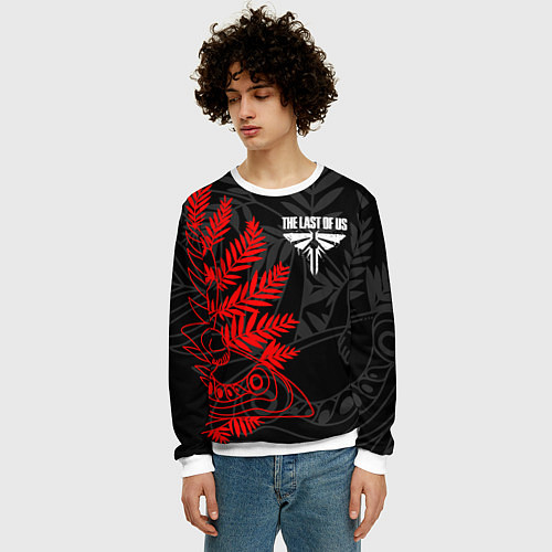 Мужской свитшот THE LAST OF US 2 / 3D-Белый – фото 3