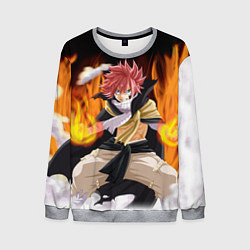 Свитшот мужской FAIRY TAIL ХВОСТ ФЕИ, цвет: 3D-меланж