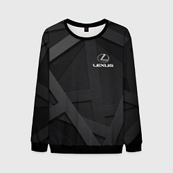 Свитшот мужской LEXUS, цвет: 3D-черный