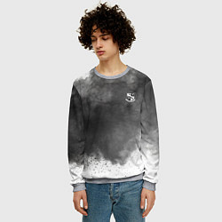 Свитшот мужской The umbrella academy Z, цвет: 3D-меланж — фото 2