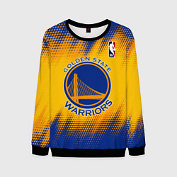 Свитшот мужской Golden State Warriors, цвет: 3D-черный