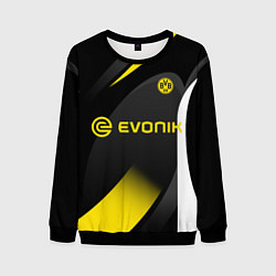 Свитшот мужской BORUSSIA DORTMUND, цвет: 3D-черный