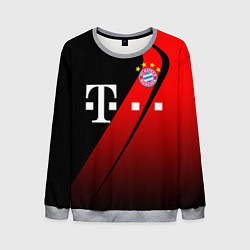 Свитшот мужской FC Bayern Munchen Форма, цвет: 3D-меланж