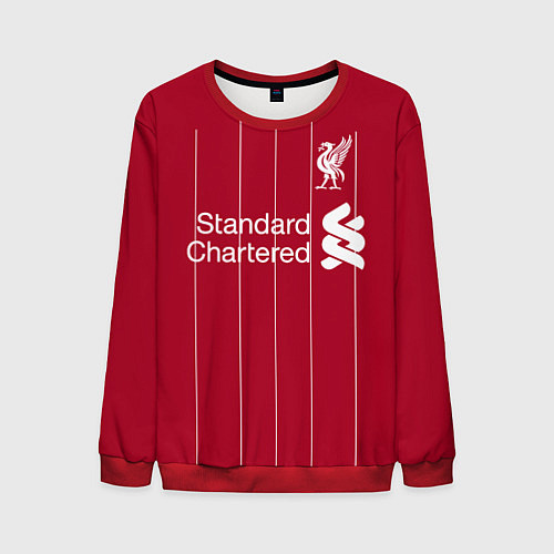 Мужской свитшот Liverpool FC / 3D-Красный – фото 1