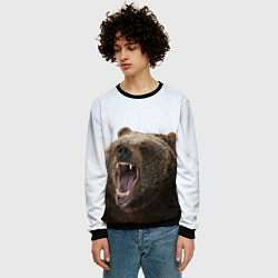 Свитшот мужской Bear, цвет: 3D-черный — фото 2