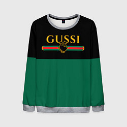 Свитшот мужской GUSSI ГУСИ, цвет: 3D-меланж