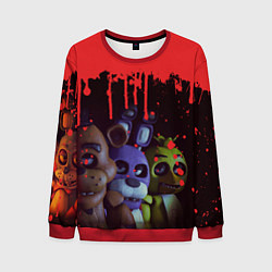 Свитшот мужской Five Nights At Freddys, цвет: 3D-красный