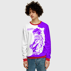 Свитшот мужской JoJo Bizarre Adventure, цвет: 3D-красный — фото 2
