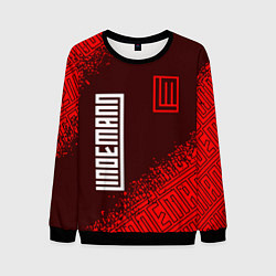 Свитшот мужской LINDEMANN ЛИНДЕМАНН, цвет: 3D-черный