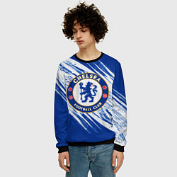 Свитшот мужской Chelsea, цвет: 3D-черный — фото 2