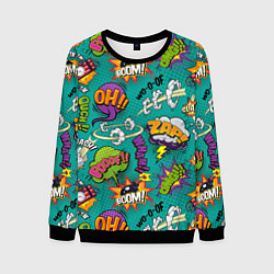 Мужской свитшот Pop art comics